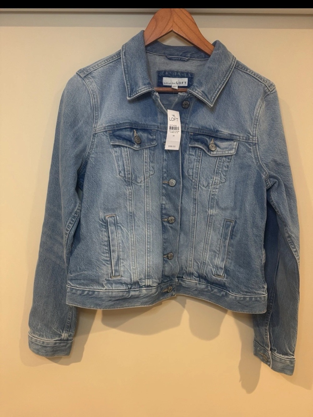 LOFT Light Blue Denim Jacket